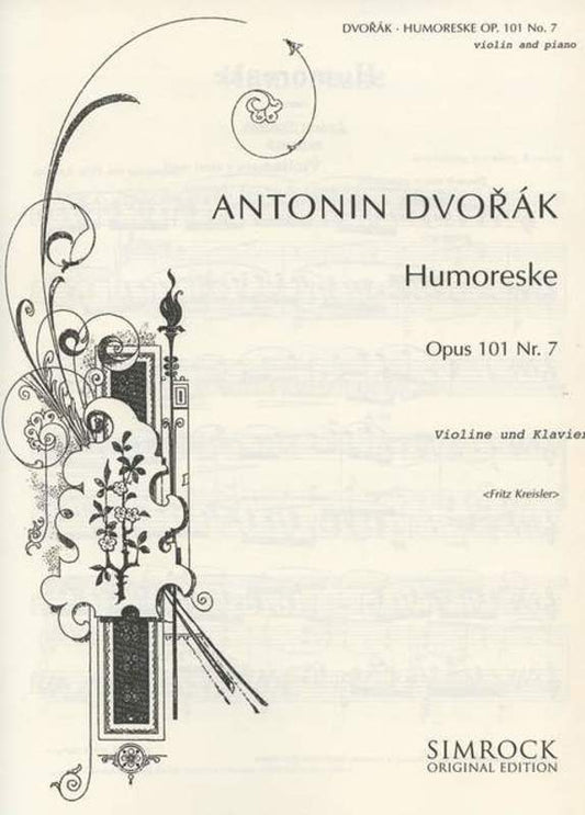 Humoreske In G Op 101/7 Violin And Piano Book