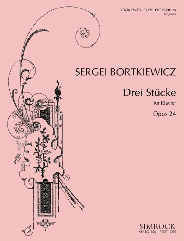 3 Pieces Op 24 Piano Book