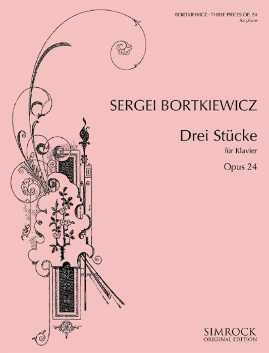 3 Pieces Op 24 Piano Book