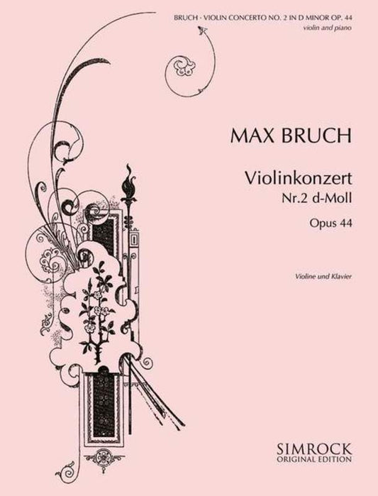 Violin Concerto No 2 In D Minor Violin Piano Book