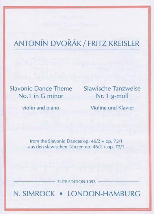 Slavonic Dnc 1 Violin Book