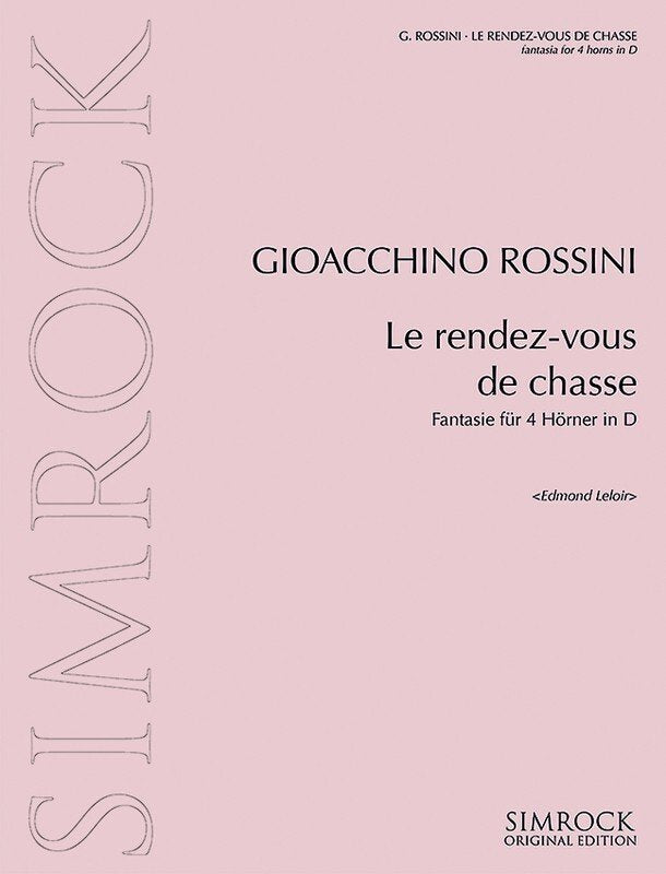 Rendez-Vous de Chasse — Oboe (Simrock)