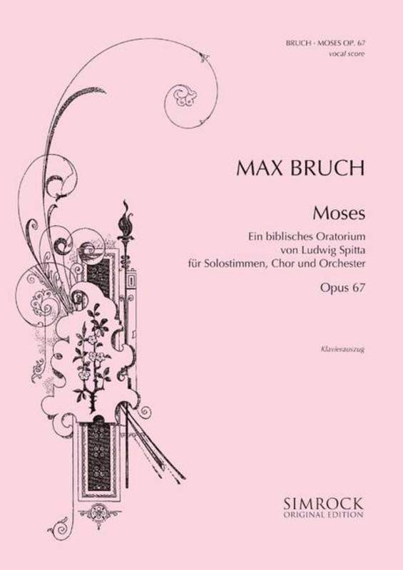 Moses Op.6 Vocal Score