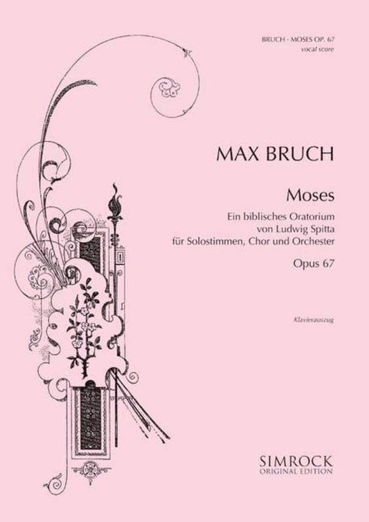 Moses Op.6 Vocal Score