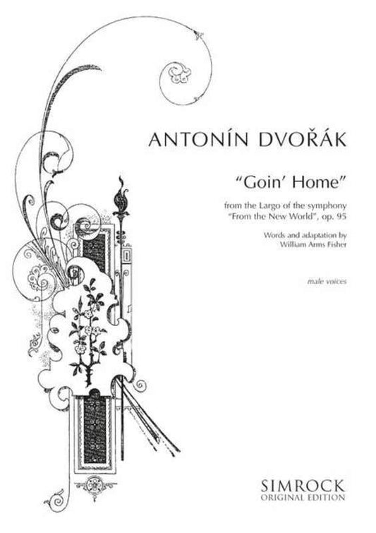 Goin Home (New World) TTBB Piano/Org Adapt Fisher Book