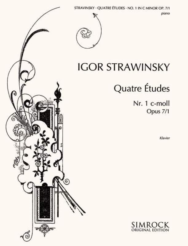 Studies Op 7 No 1 Piano Book