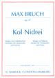 Max Bruch: Kol Nidrei, Op. 47 — Cello & Piano (Simrock)