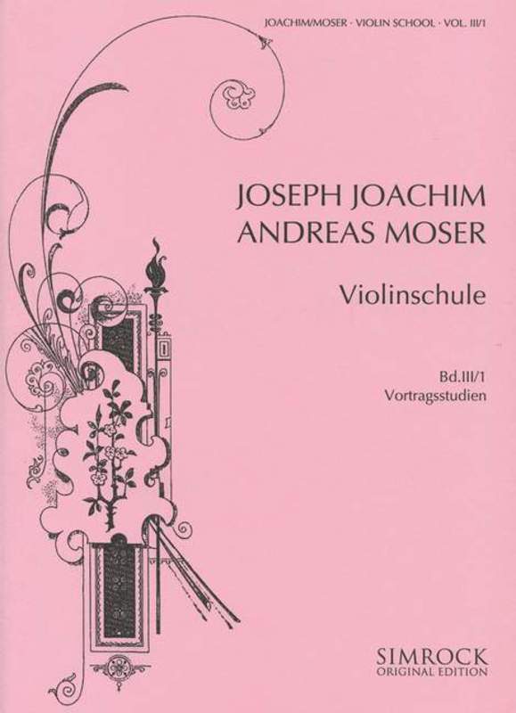 Violin School Part 1 Studies In Interpretation Book