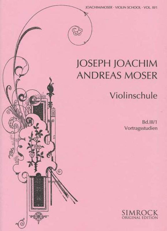 Violin School Part 1 Studies In Interpretation Book