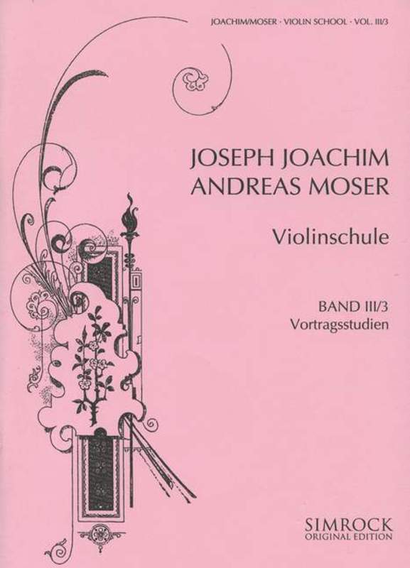 Violin School Part 3 Studies In Interpretation Book