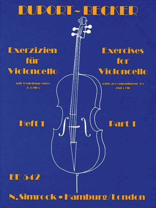 Exercises For Cello Book