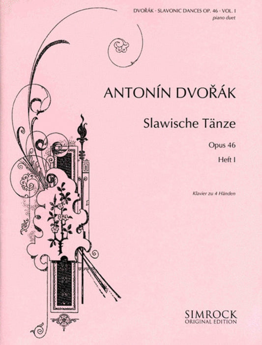 Slavonic Dances Op46 1 2 Piano 4 Hand Book