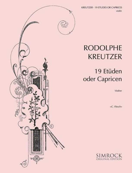 19 Studies Violin Book