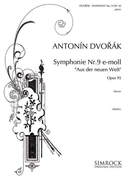 Symphony #9 From The New World Piano Solo Book