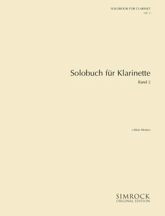 Solobook For Clarinet 2 Book