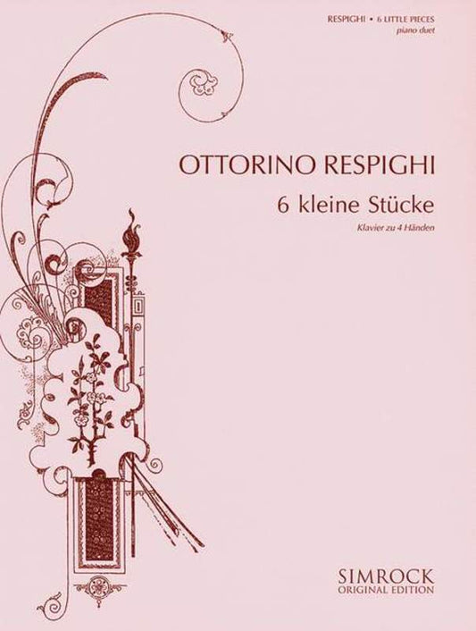6 Little Pieces Piano Duet Book