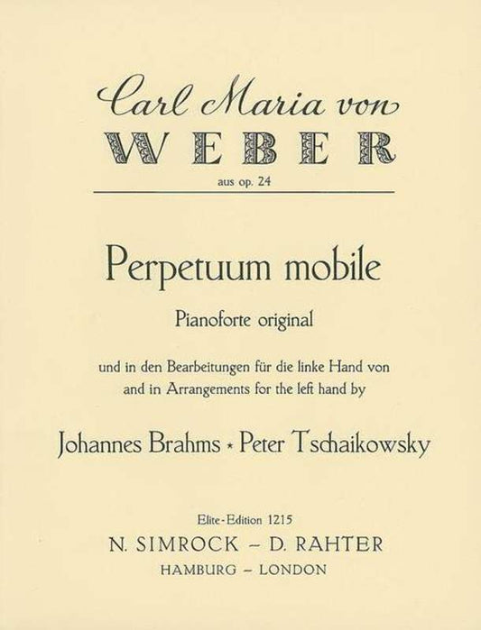 Perpetuum Mobile Piano Book
