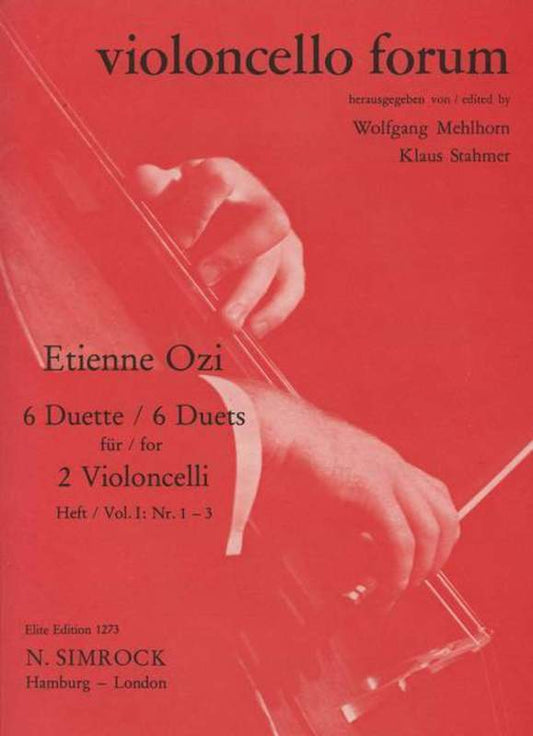 6 Duets Vol 1 No Cello Book