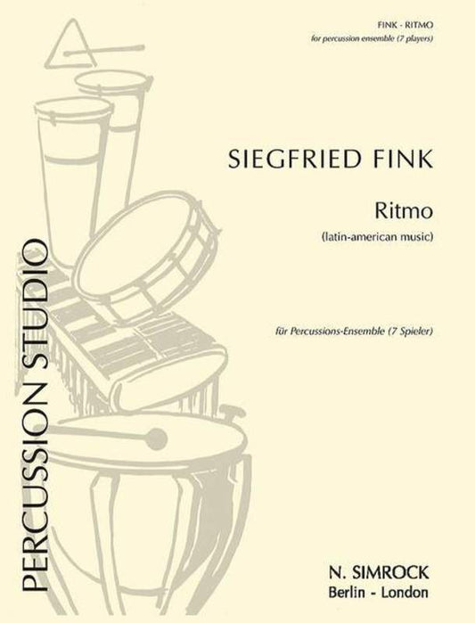 Ritmo For Percussion Ensemble Book