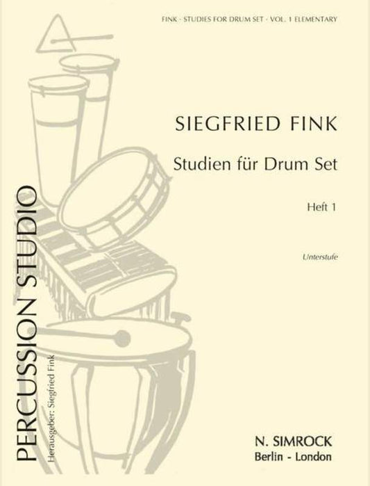 Studies Drum Set 1 Book