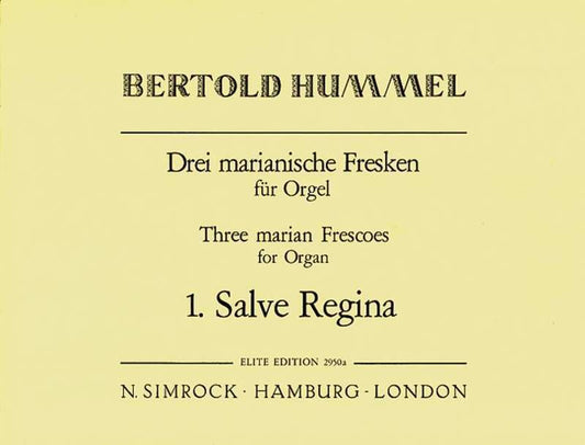Salve Regina-Org Organ Book