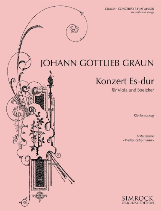 Concerto In E Flat Viola Book