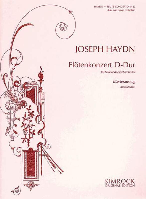 Concerto In D Flute Flute Book