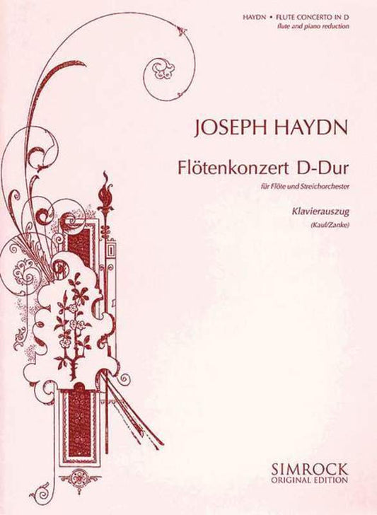Concerto In D Flute Flute Book