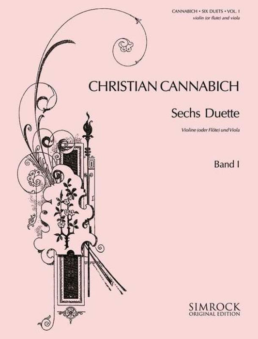 6 Duets Vol 1 Violin And Viola Book