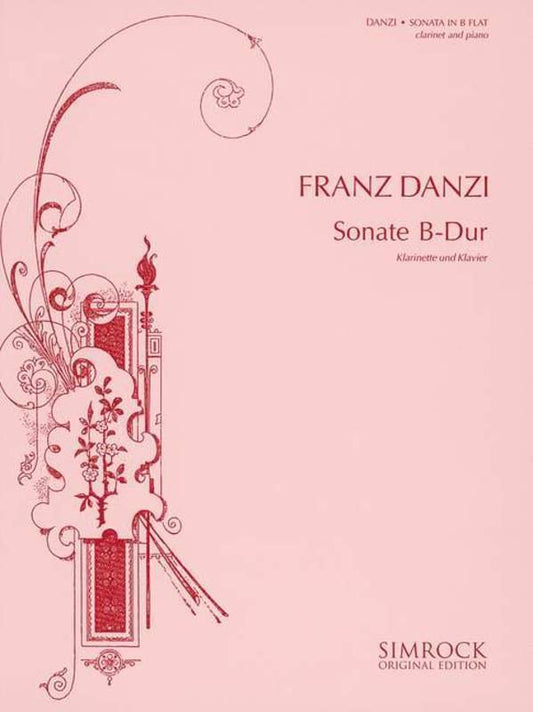 Sonata in B-flat — Clarinet & Piano (Simrock)