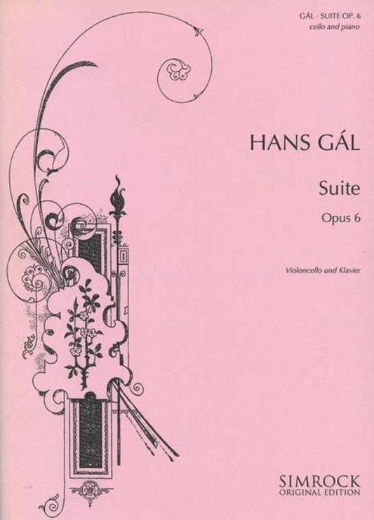 Suite Op6 Vlc Piano Book