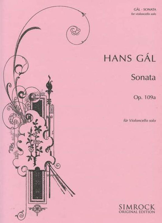 Sonata Op109A-Vc Cello Book
