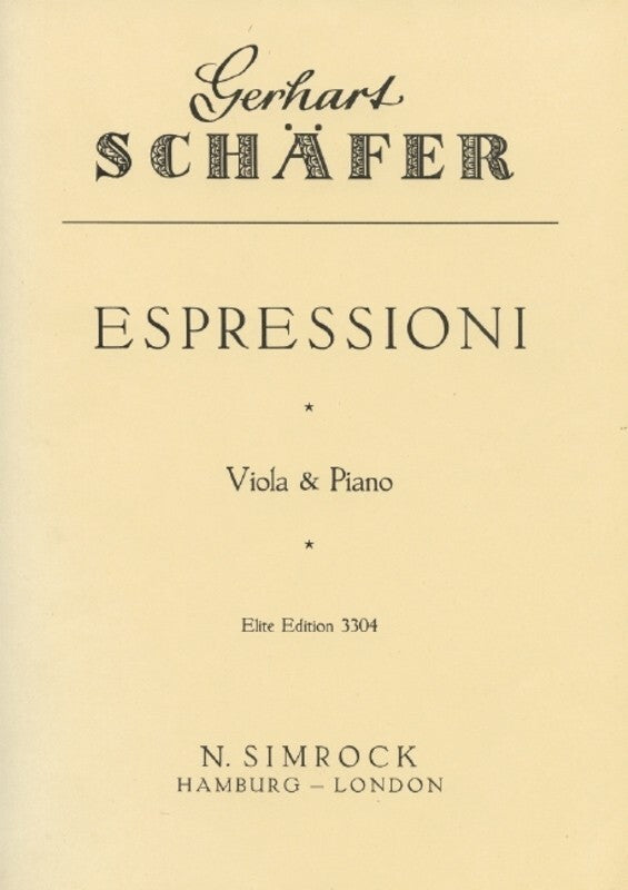 Espressioni Viola Piano Book
