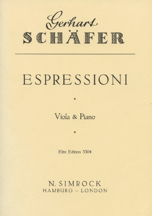 Espressioni Viola Piano Book