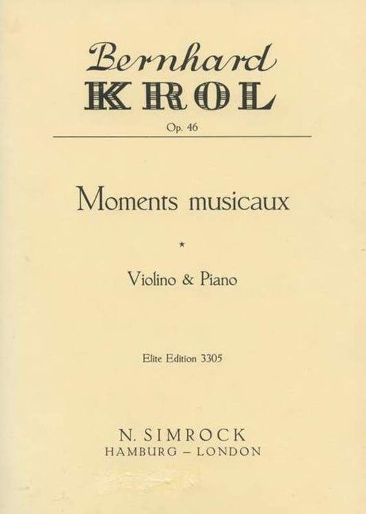 Moments Musicau Violin Book