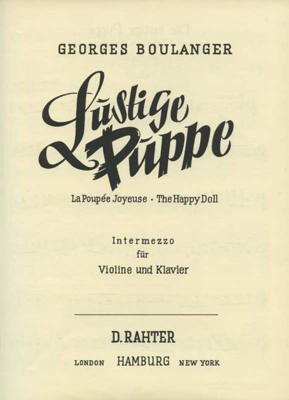 Lustige Pupped Violin Book