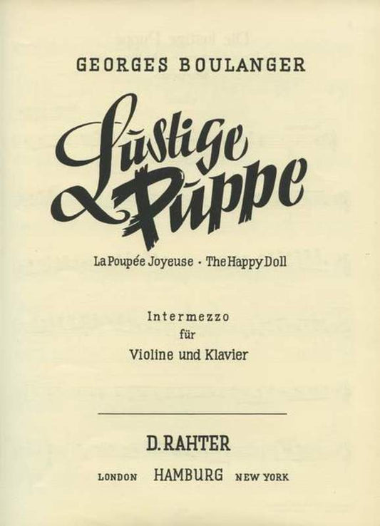 Lustige Pupped Violin Book