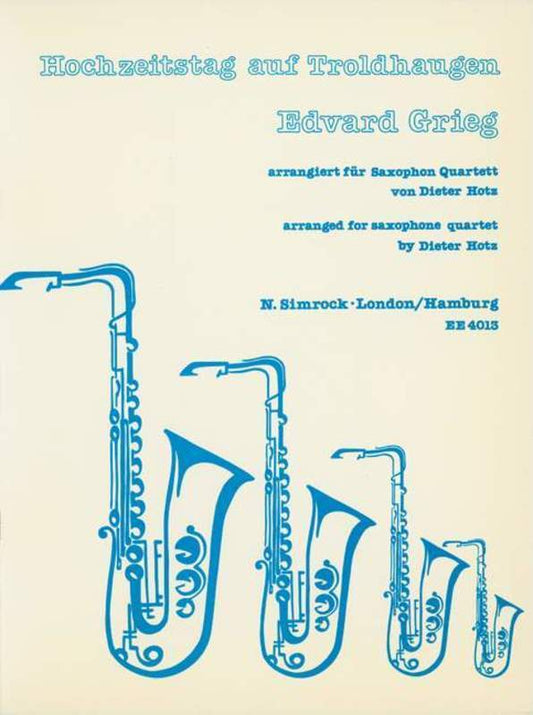 Hochzeitstag Saxophone Book