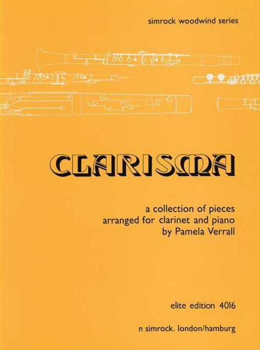 Clarisma-Cl/P Clarinet Book