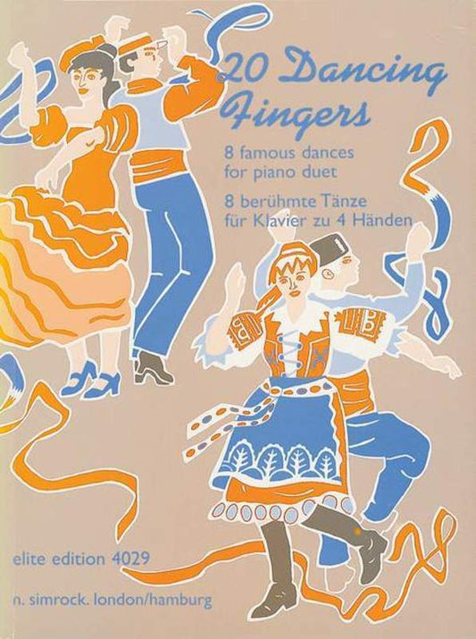 20 Dancing Fingers Piano Duet Book
