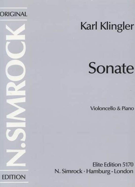 Sonate-Vc/Pn Cello Book