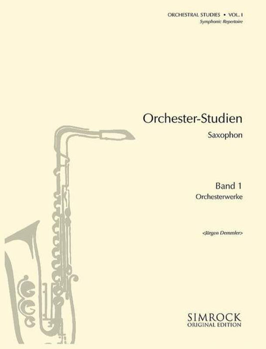 Orchestral Studies Sax Book