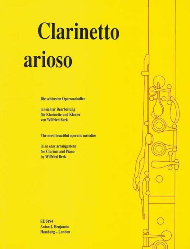 Clarinetto Arioso Cl/P Book