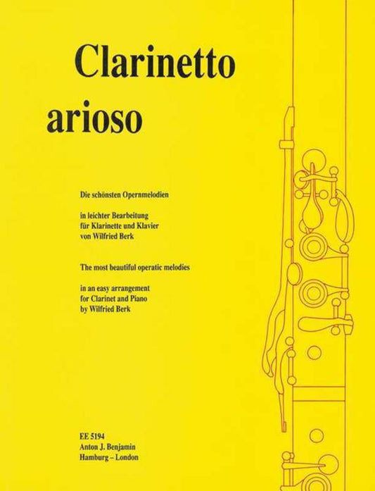 Clarinetto Arioso Cl/P Book