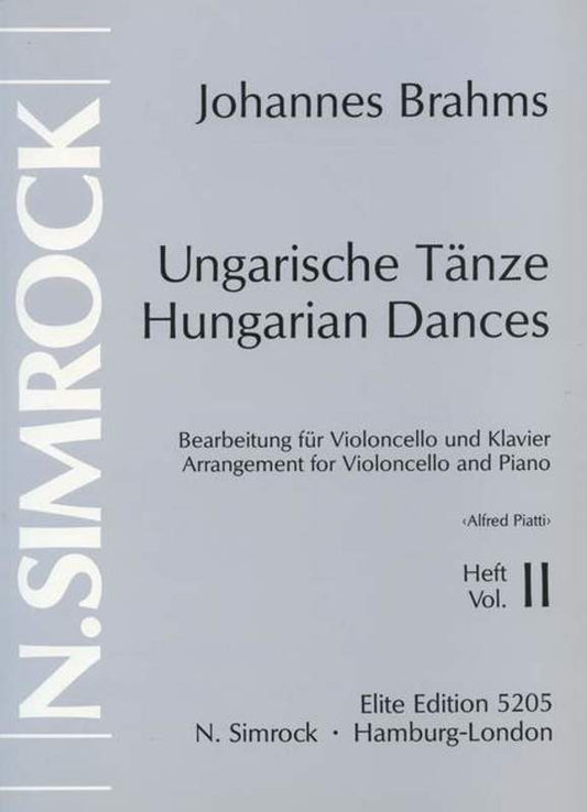 Hungarian Dncs 2 Cello Book
