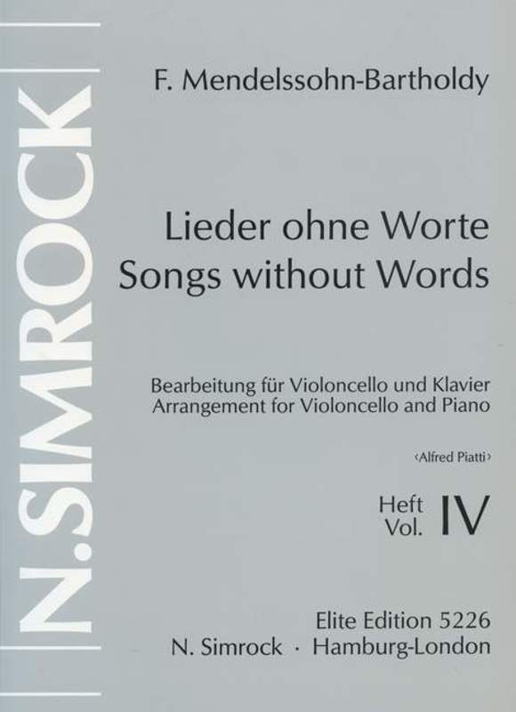 Songs Without Words V4