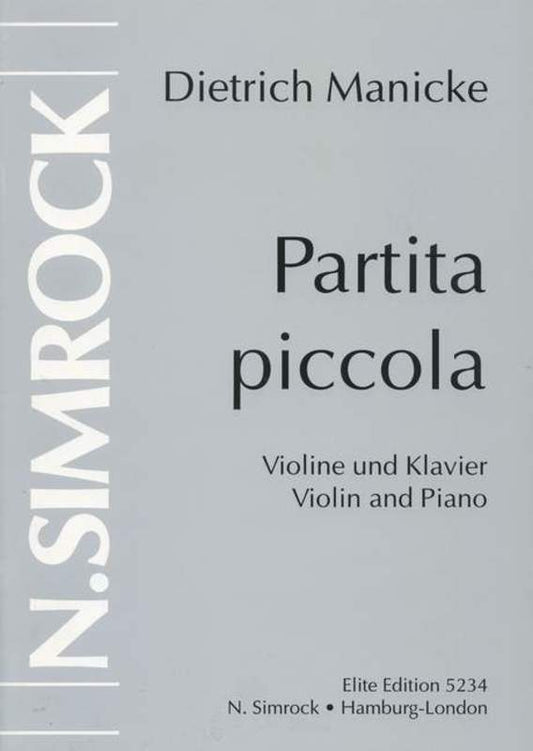 Partita Picconline Audio Violin Book