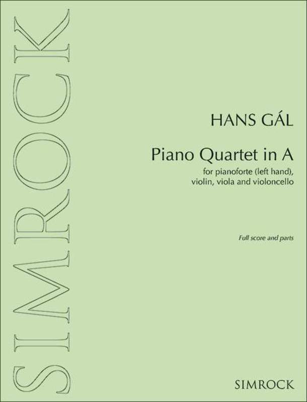 Piano Quartet In A Book