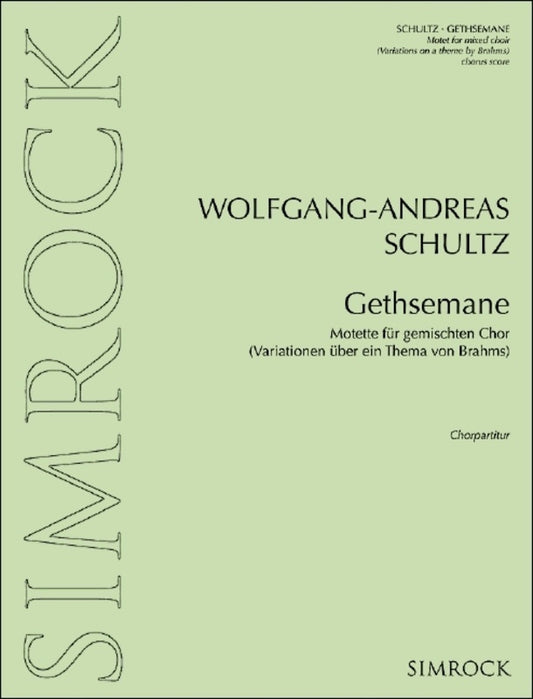 Gethsemane SATB A Cappella