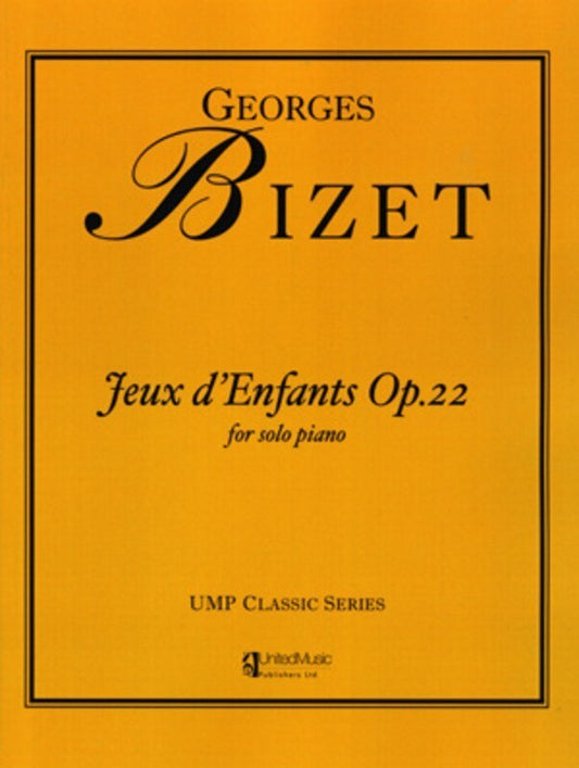 Jeux Denfants Op 22 Arr Thomson Solo Piano Book